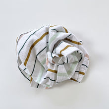 Load image into Gallery viewer, Lola + Fox Organic Cotton Swaddle (120cm x 120cm)
