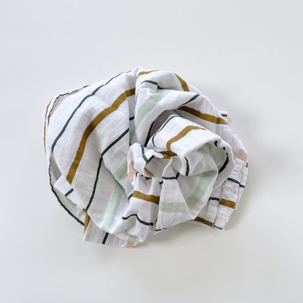 Lola + Fox Organic Cotton Swaddle (120cm x 120cm)
