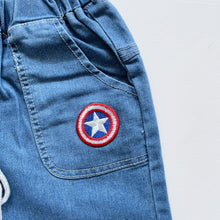 Load image into Gallery viewer, Stretchy Denim Chinos NWOT (7y)
