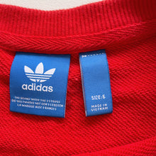 Load image into Gallery viewer, Adidas Sweater Red (10-12y/ 6w)
