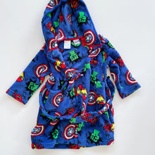 Load image into Gallery viewer, Marvel Dressing Gown Blue/Patches (3-4y)
