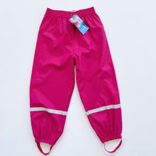 Load image into Gallery viewer, Mum 2 Mum Rainwear Pants Pink NEW (5y)
