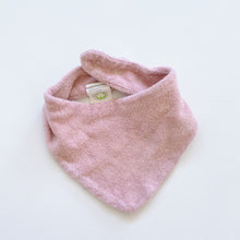 Load image into Gallery viewer, Nature Baby Organic Terry Bib Pink (0-6m)
