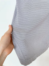 Load image into Gallery viewer, Lululemon Super Swiftly Long-Sleeve Shirt B/W Stripes  (Lulu 4 = women XS)
