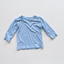 Load image into Gallery viewer, Boody Baby Bamboo L/S Top Blue (6-12m)
