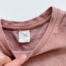 Load image into Gallery viewer, Nature Baby Organic Cotton Velour Jumper + Pants Set Pink (2y)
