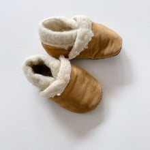 Load image into Gallery viewer, Mustard Handmade Slippers (15cm)
