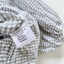 Load image into Gallery viewer, Koogeberry Made in NZ Green Gingham Romper (2-3y)
