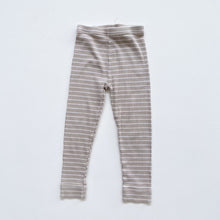 Load image into Gallery viewer, Jamie Kay Organic Rib Leggings Stripes (2y)
