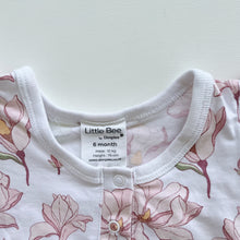 Load image into Gallery viewer, Little Bee by Dimples Organic Romper Floral (6m)
