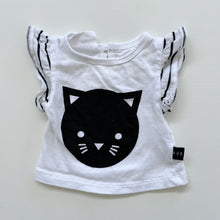 Load image into Gallery viewer, HUX Organic Cat Tee (0-3m)
