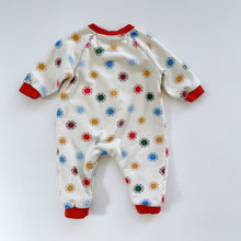 Load image into Gallery viewer, Goldie + Ace Cotton Coverall Colourful Suns (6-12m)
