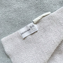Load image into Gallery viewer, BABU Cotton Knit Blanket Grey / Bunnies (120cm x 100cm)
