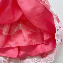 Load image into Gallery viewer, Cherry Blossoms Dress Pink/ Lace (2-3y)
