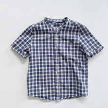 Load image into Gallery viewer, H&amp;M Check Shirt Blue (5-6y)
