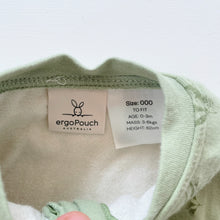 Load image into Gallery viewer, ErgoPouch Organic Cotton/Bamboo Swaddle Green 2.5 tog (Small/ 0-3m)
