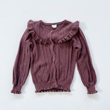 Load image into Gallery viewer, Jamie Kay Knit Cardigan Wild Plum (3y)
