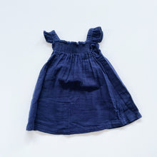 Load image into Gallery viewer, Jamie Kay Organic Muslin Dress Navy NWOT (2y)
