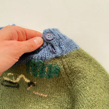 Load image into Gallery viewer, Handmade Wool Sweater On The Farm *small flaw (2y)
