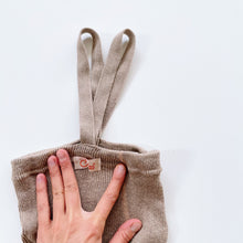 Load image into Gallery viewer, Silly Silas Organic Shorts/ Tights Light Brown (2-3y)
