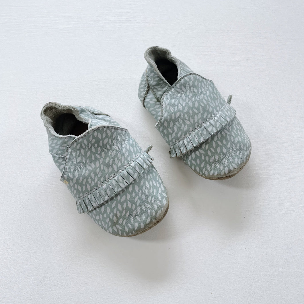 Bobux Soft Soles Mint Leaves (M/ EU19/ UK3/ US4)