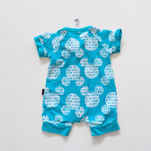 Load image into Gallery viewer, Bonds Mickey Summer Romper Blue (0-3m)
