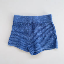 Load image into Gallery viewer, Grown Organic Cotton Knit Shorts Blue (1y)
