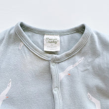 Load image into Gallery viewer, Nature Baby Organic Sleeping Gown Seagulls Blue (3-6m)
