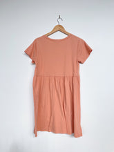 Load image into Gallery viewer, Organic Cotton Baby Doll Dress Peach (10)
