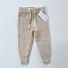 Load image into Gallery viewer, Jamie Kay Knit Ethan Pants - Oatmeal Marle (6-12m)
