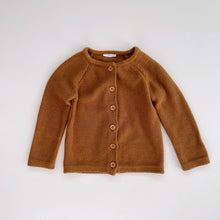 Load image into Gallery viewer, Jamie Kay Cotton Simple Knit Cardigan Tan (1y)
