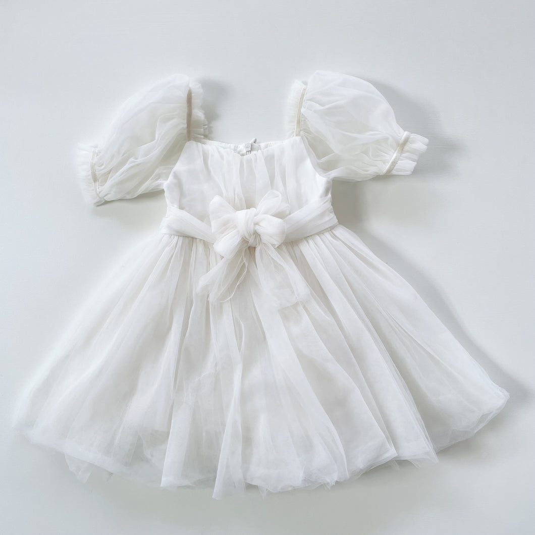 Arabella And Rose Tulle Special Occasion Dress White (3y)