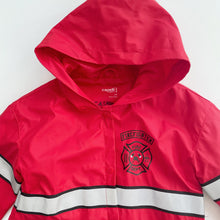 Load image into Gallery viewer, Capelli Rain Jacket Red Firefighter (4-5y)
