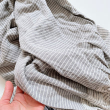 Load image into Gallery viewer, Moby Ring Sling Grey Stripes (8.36 to 14.97kgs)
