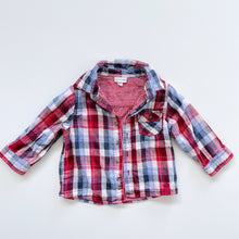 Load image into Gallery viewer, Vertbaudet Checkered Shirt (6-12m)
