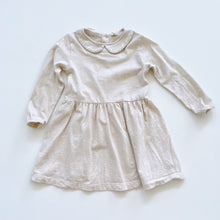 Load image into Gallery viewer, Nature Baby Organic L/S Dress Oatmeal (2y)
