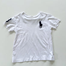 Load image into Gallery viewer, Ralph Lauren White Logo T-Shirt (5y)

