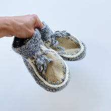 Load image into Gallery viewer, Handmade Wool/Sheepskin Slippers (EU24)

