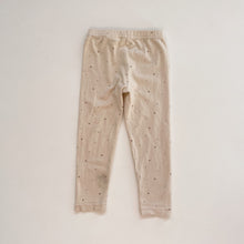 Load image into Gallery viewer, Jamie Kay Org Cotton/Modal Leggings Beige Stars (2y)
