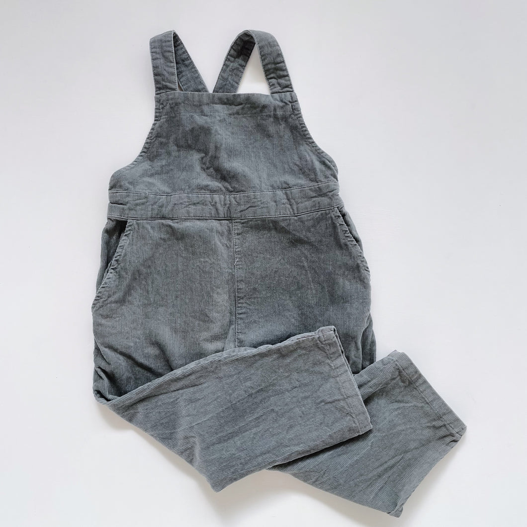 Green Cord Overalls *small repair spot (4y)