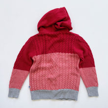 Load image into Gallery viewer, Minti Knit Cardigan Pink / Red *sample NEW (6y)
