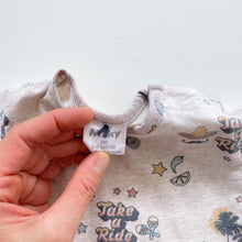 Load image into Gallery viewer, Milky Romper Take A Ride (3-6m)
