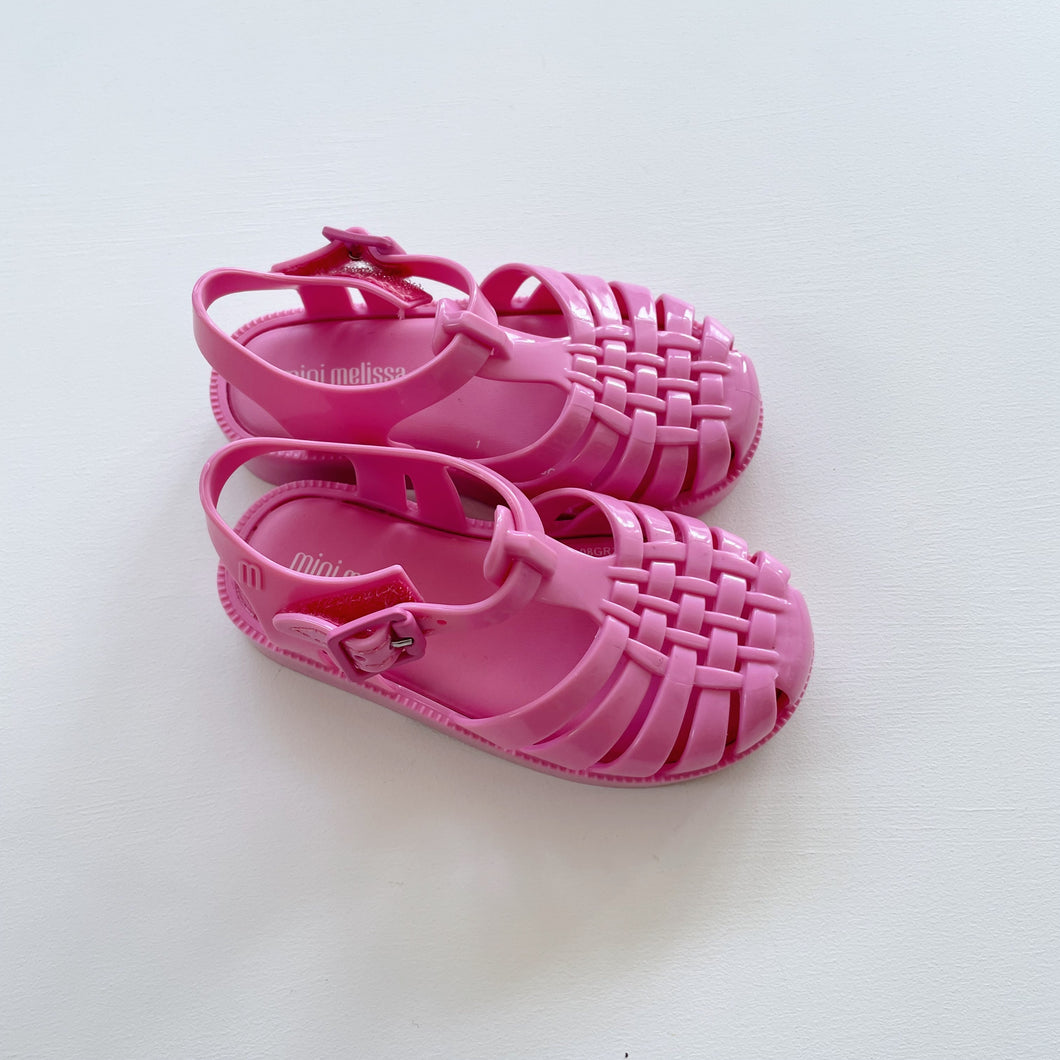 Mini Melissa Jelly Sandals Pink (EU22)