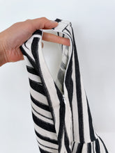 Load image into Gallery viewer, Superette B/W Stripe Wrap Skirt (14)
