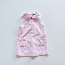 Load image into Gallery viewer, Jacadi Paris Dress Pastel Pink w Collar *tagged 36m (2y)
