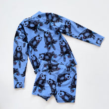 Load image into Gallery viewer, Rock Your Kid Swim Set Blue Bear on a Bike NEW (5y)
