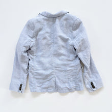 Load image into Gallery viewer, H&amp;M Light Blue Linen Jacket/ Blazer (7-8y)
