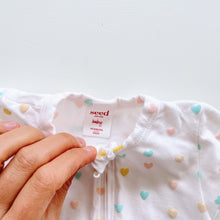 Load image into Gallery viewer, Seed Summer Romper Hearts (newborn)

