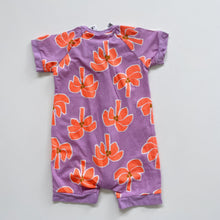Load image into Gallery viewer, Bonds Wondersuit Shorts Purple/Orange Floral (3y)
