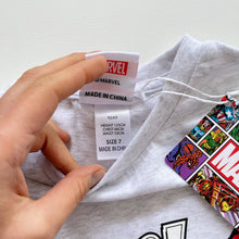 Load image into Gallery viewer, Marvel Spiderman LS Tee Grey Marle NEW (7y)
